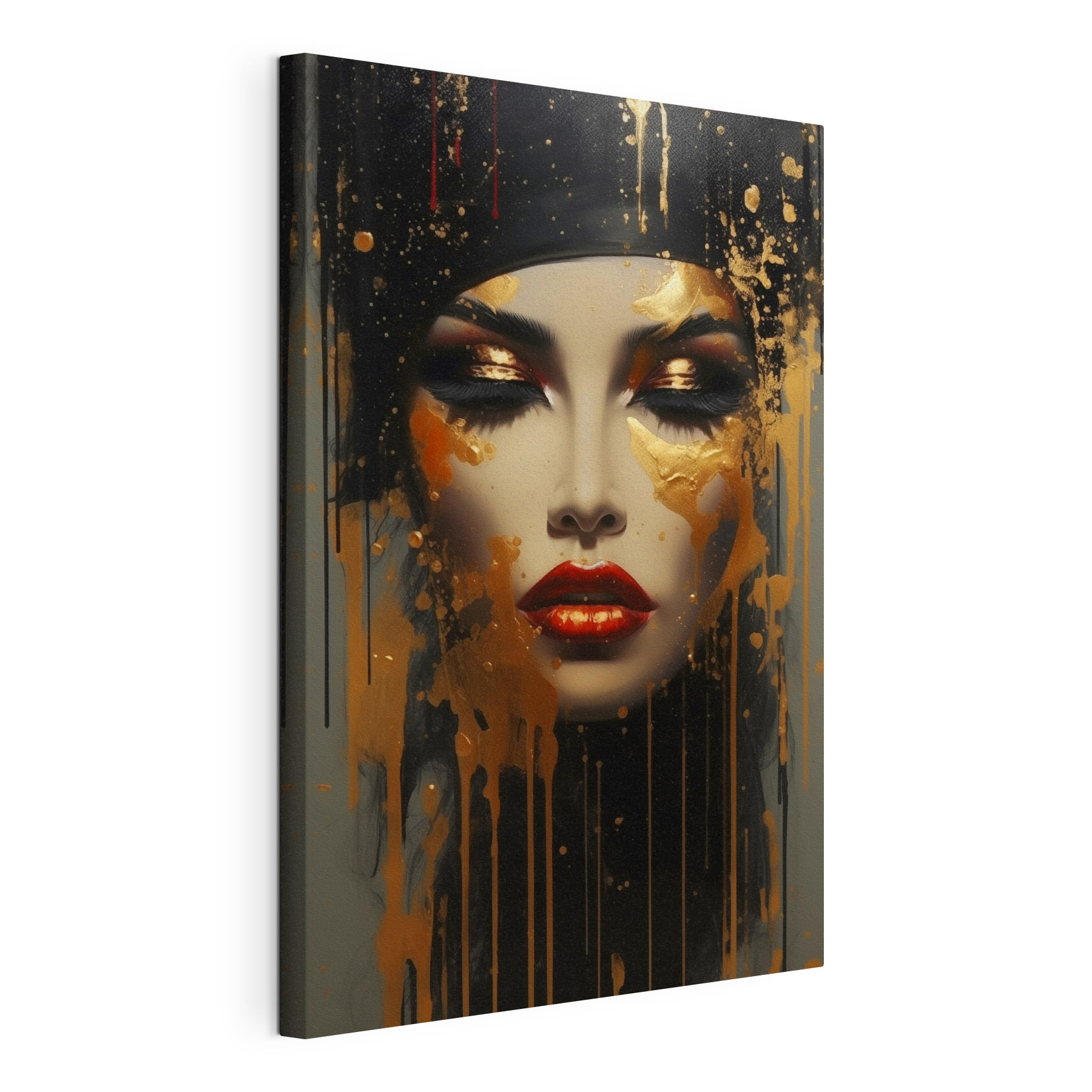 Captivating beauty in artistic expression