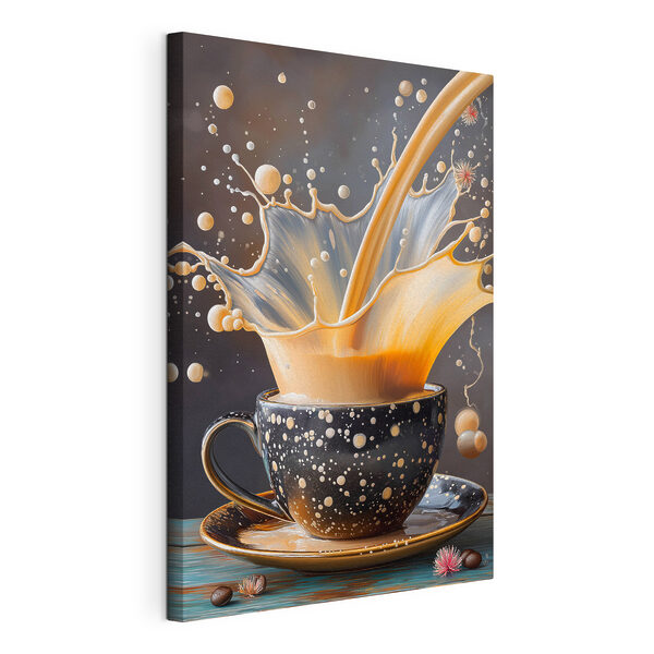 Canvas Schilderijen Scheutje vloeistof in een kopje (Artikelnummer: s44179) Canvas Schilderijen Canvas Schilderijen Scheutje vloeistof in een kopje (Artikelnummer: s44179)