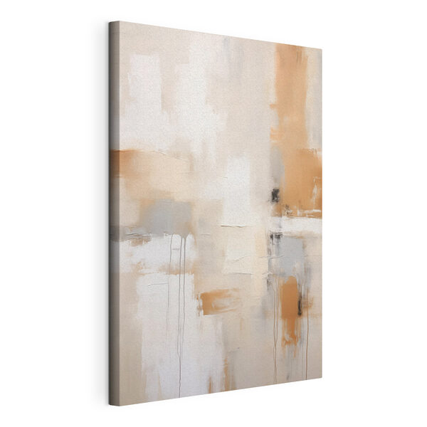 Canvas Schilderijen Schilderen met witte en bruine verf (Artikelnummer: s44195) Canvas Schilderijen Canvas Schilderijen Schilderen met witte en bruine verf (Artikelnummer: s44195)