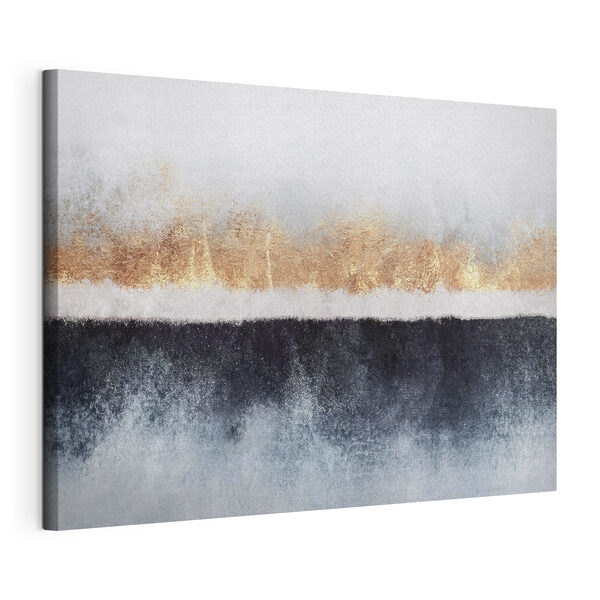 Canvas Schilderijen Zwart-wit schilderij