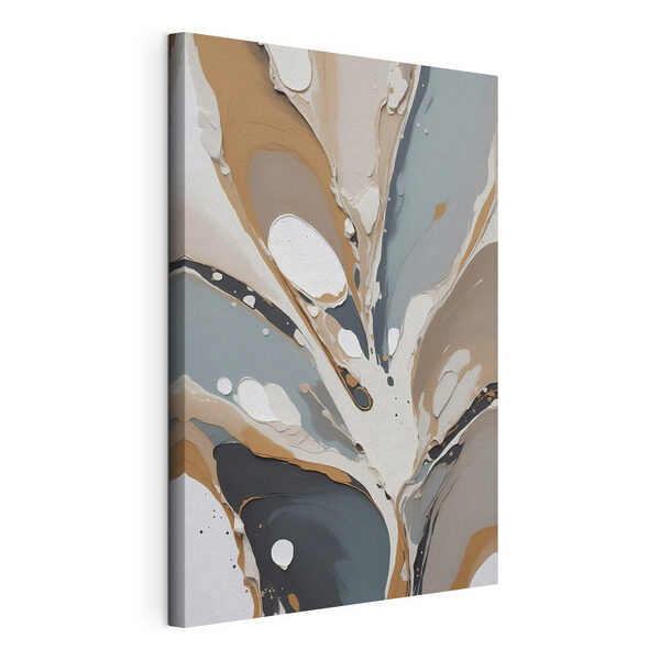 Fluid shapes in soothing earth tones Fluid shapes in soothing earth tones