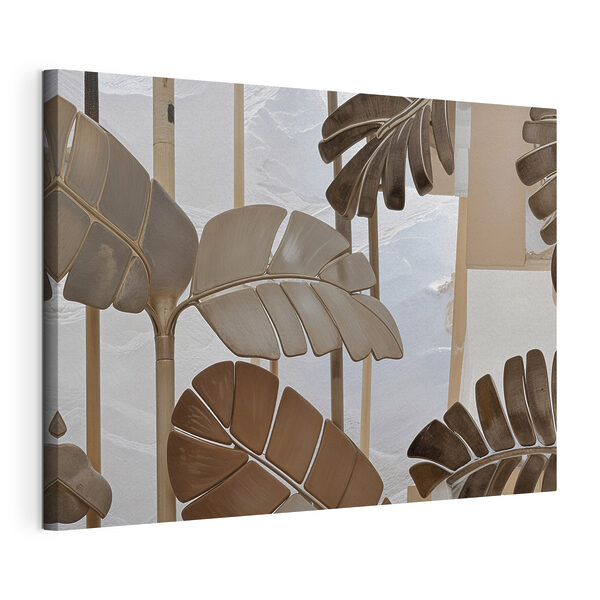 Group of decorative leaves