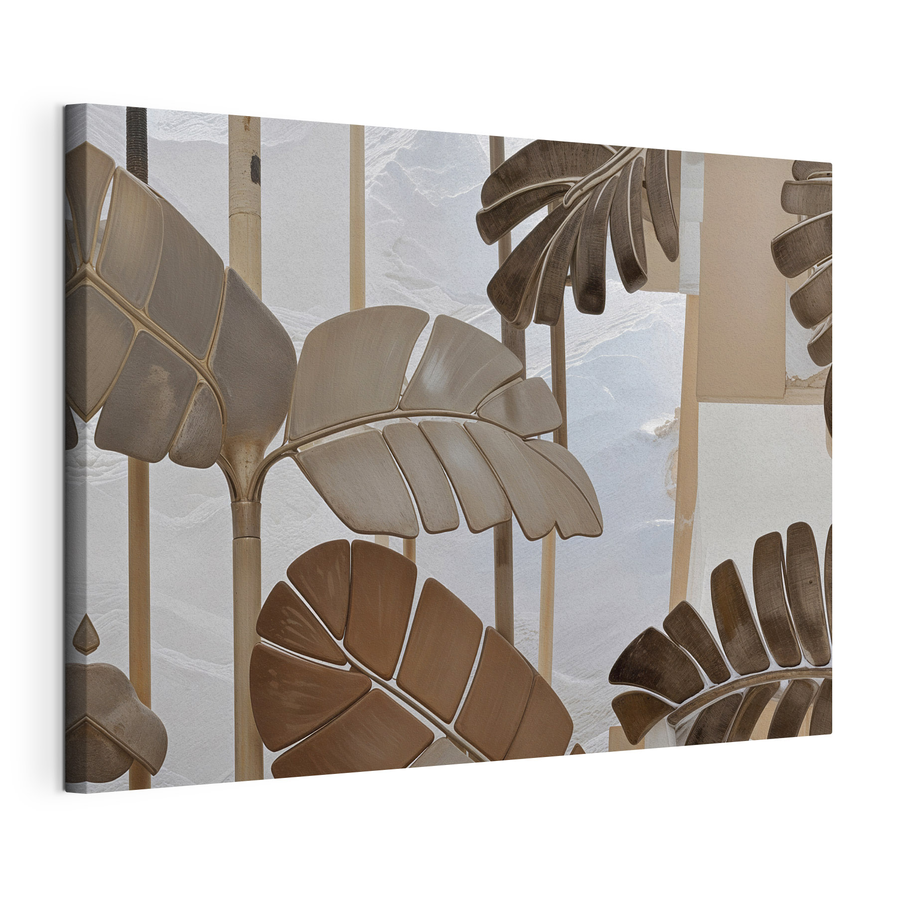 Group of decorative leaves