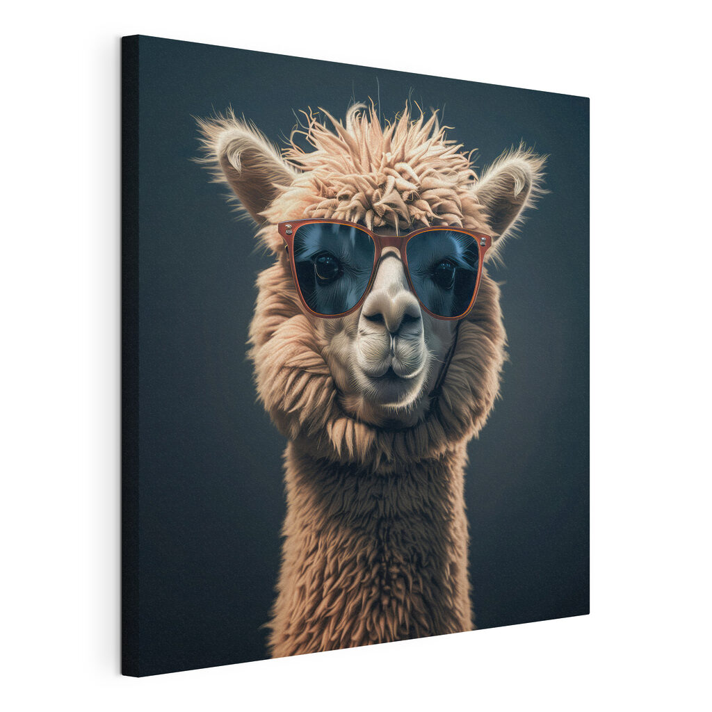 Llama wearing sunglasses Llama wearing sunglasses