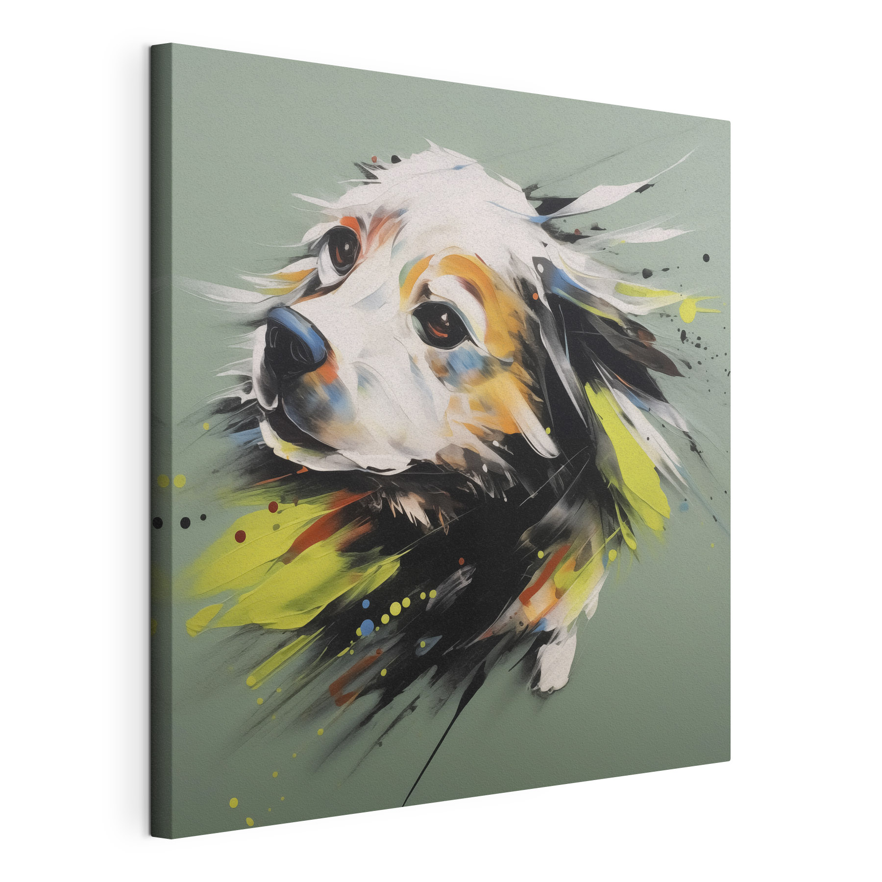 Painting of a dog