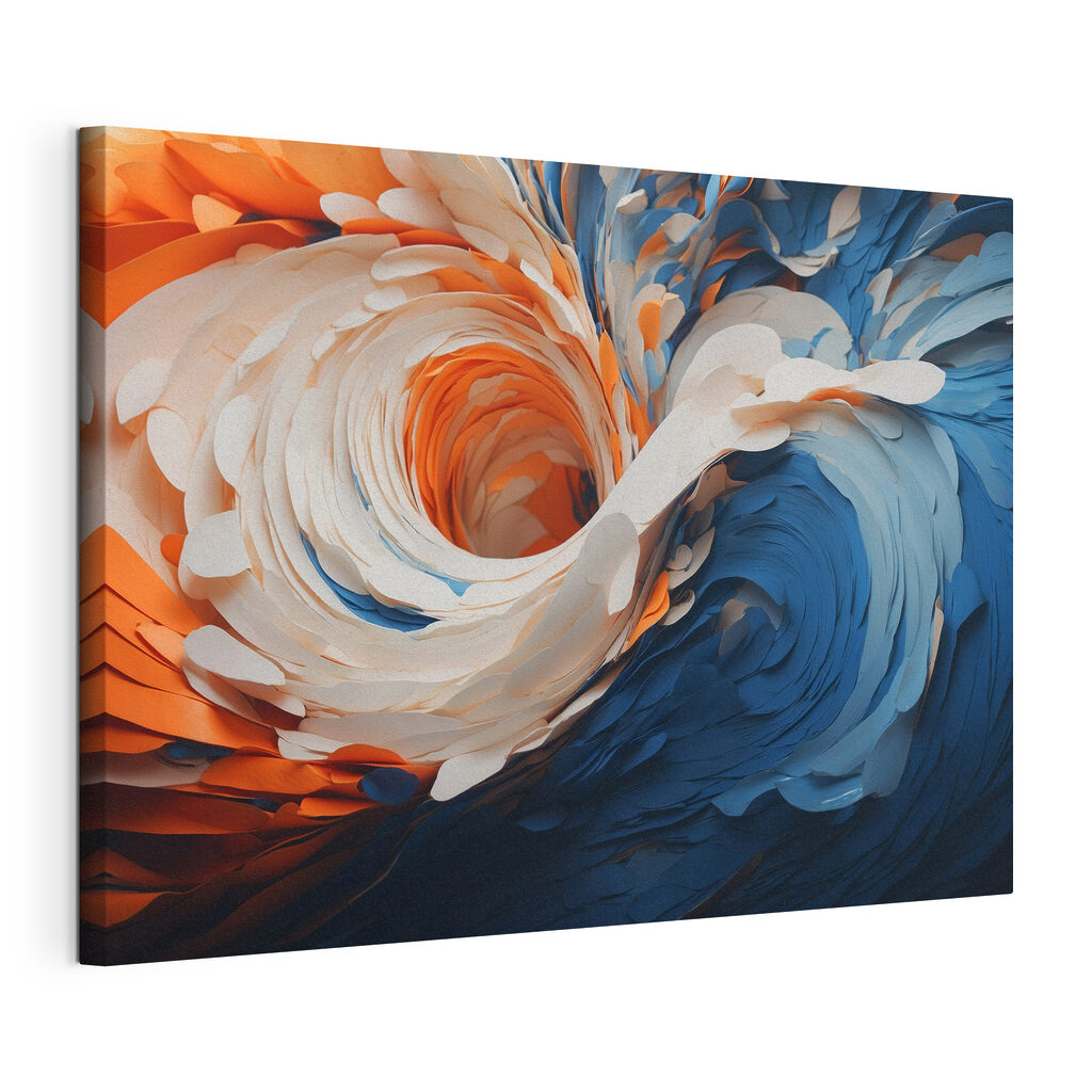 Vibrant swirling colors in motion Vibrant swirling colors in motion