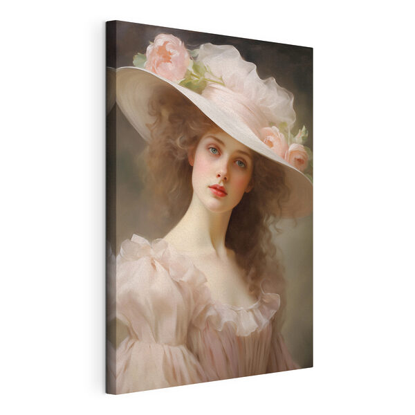 Woman in a hat