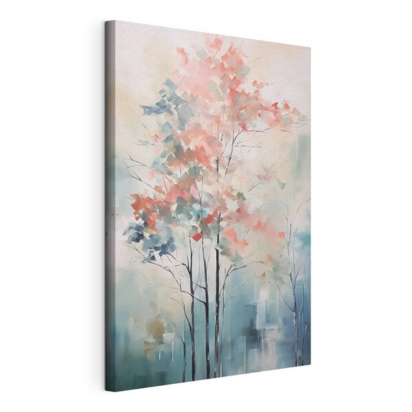 Schilderij van een boom Canvas Schilderijen Schilderij van een boom