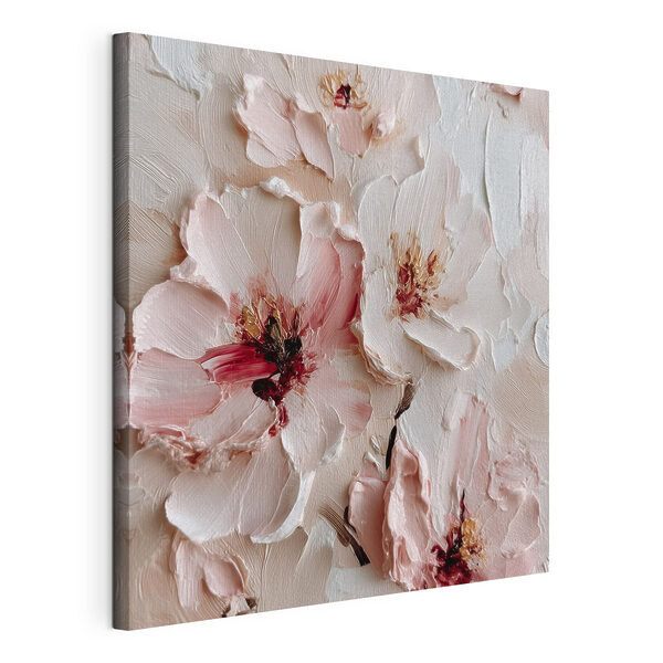 Delicate petals in soft hues