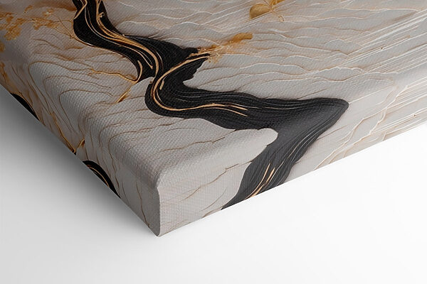 Serene landscape with flowing elements Serene landscape with flowing elements