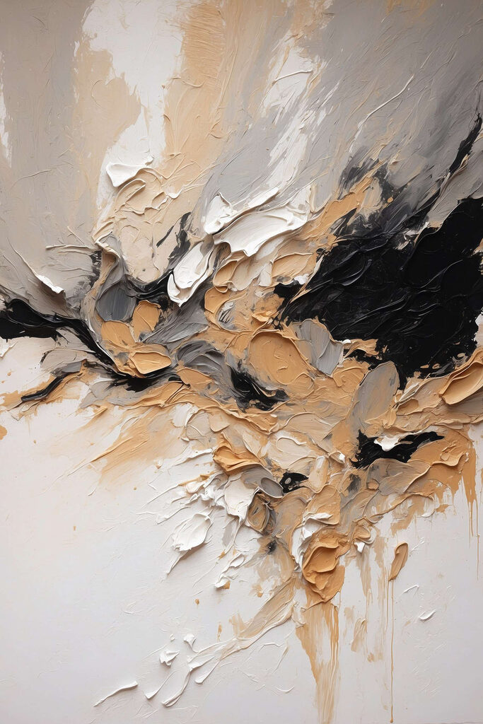 - Abstract beauty in warm tones
