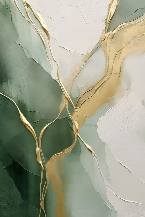 Abstract flow of natural colors