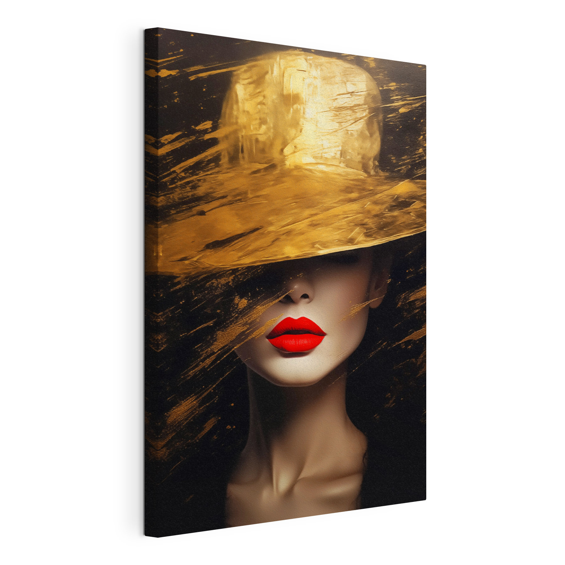 Mysterious elegance in bold colors