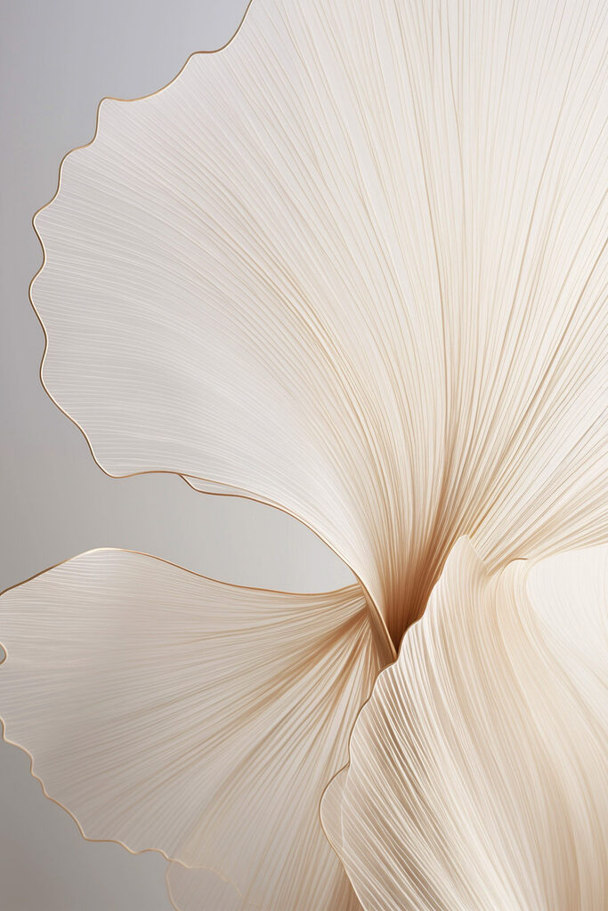 Delicate curves and flowing lines