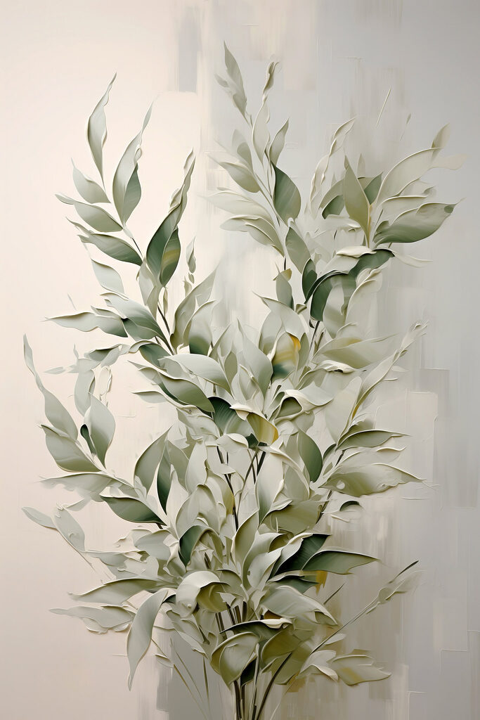 Painting of a plant