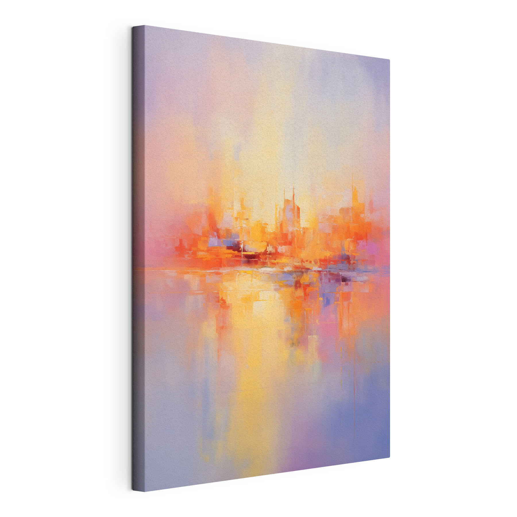 Painting of a city