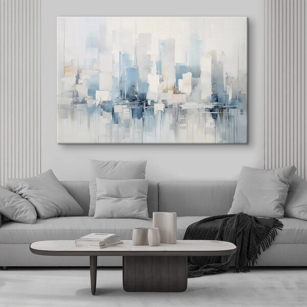Painting of a city