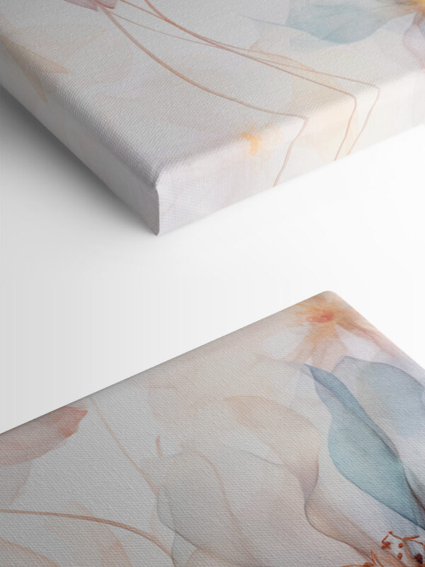 Delicate blooms in soft pastel hues Delicate blooms in soft pastel hues