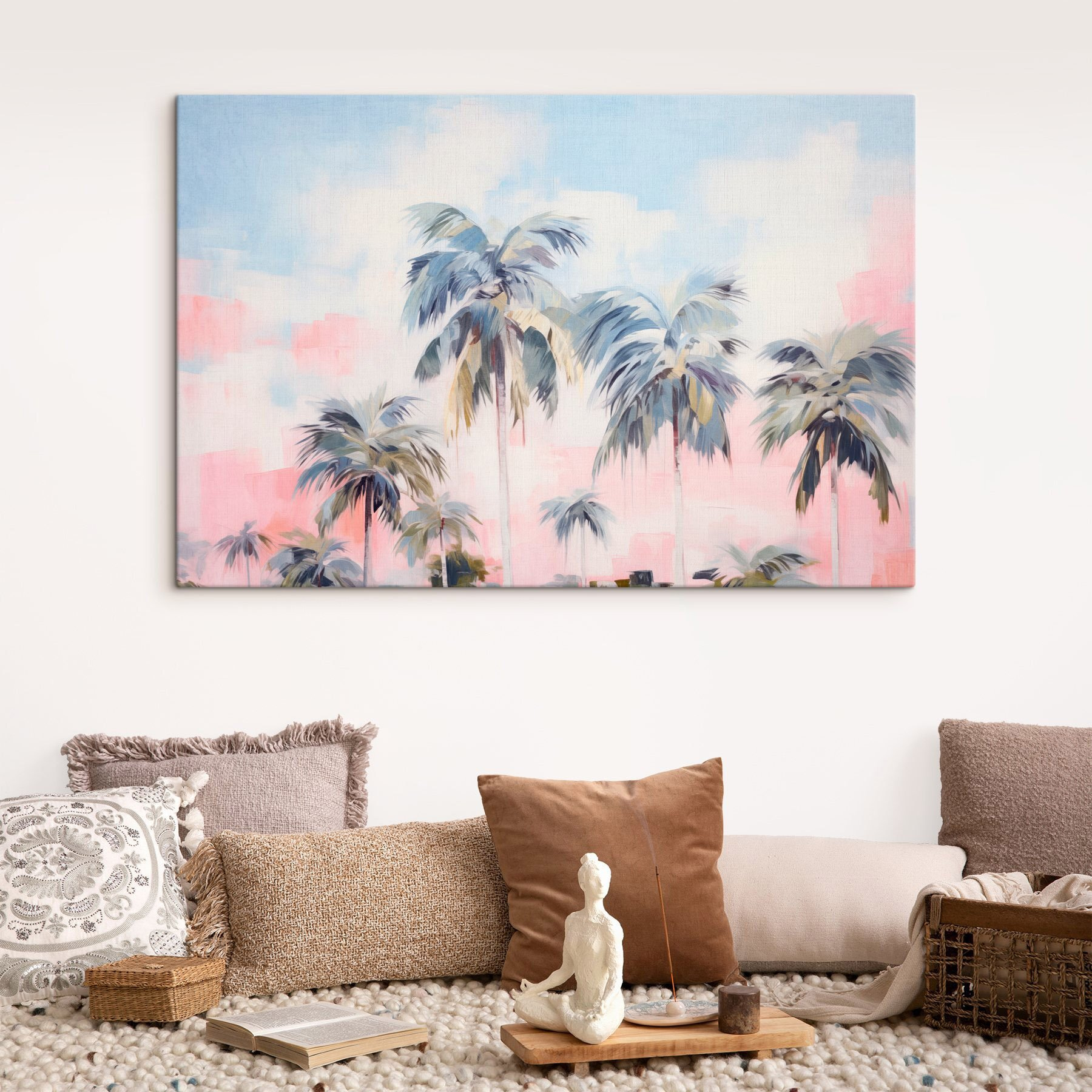 Painting of palm trees