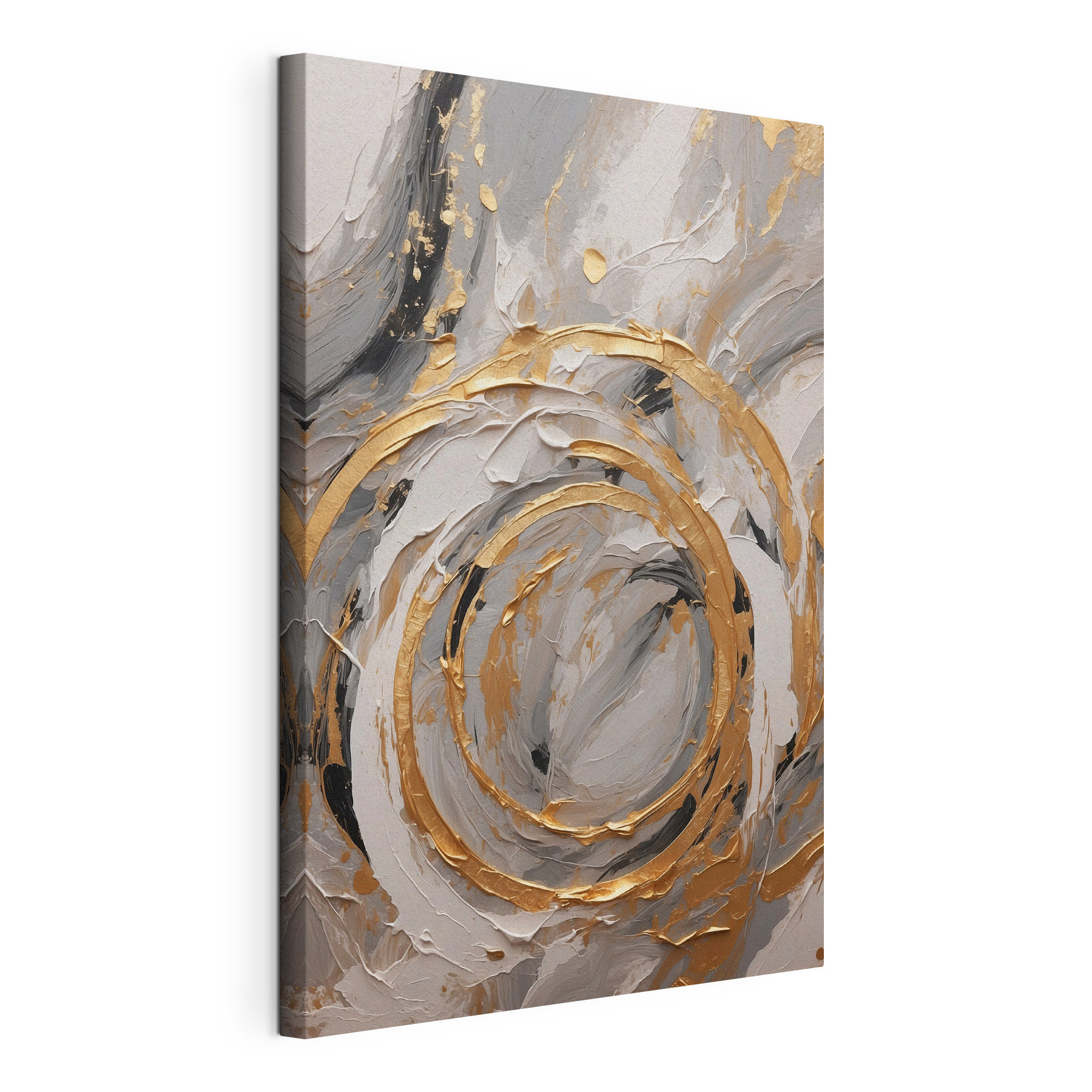 Painting of swirls and swirls Painting of swirls and swirls