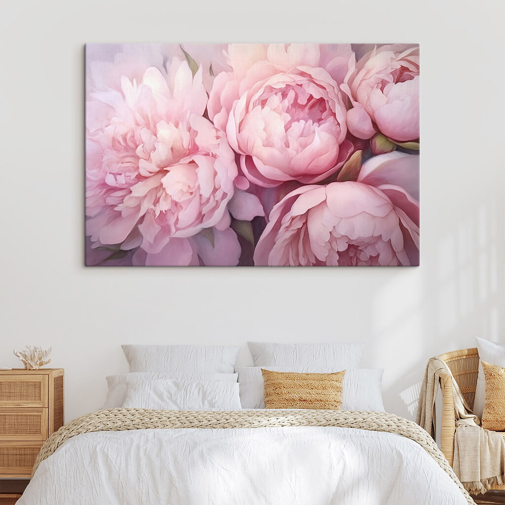 Soft petals in gentle hues