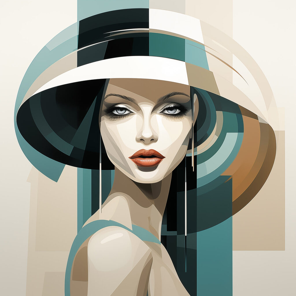Woman wearing a hat