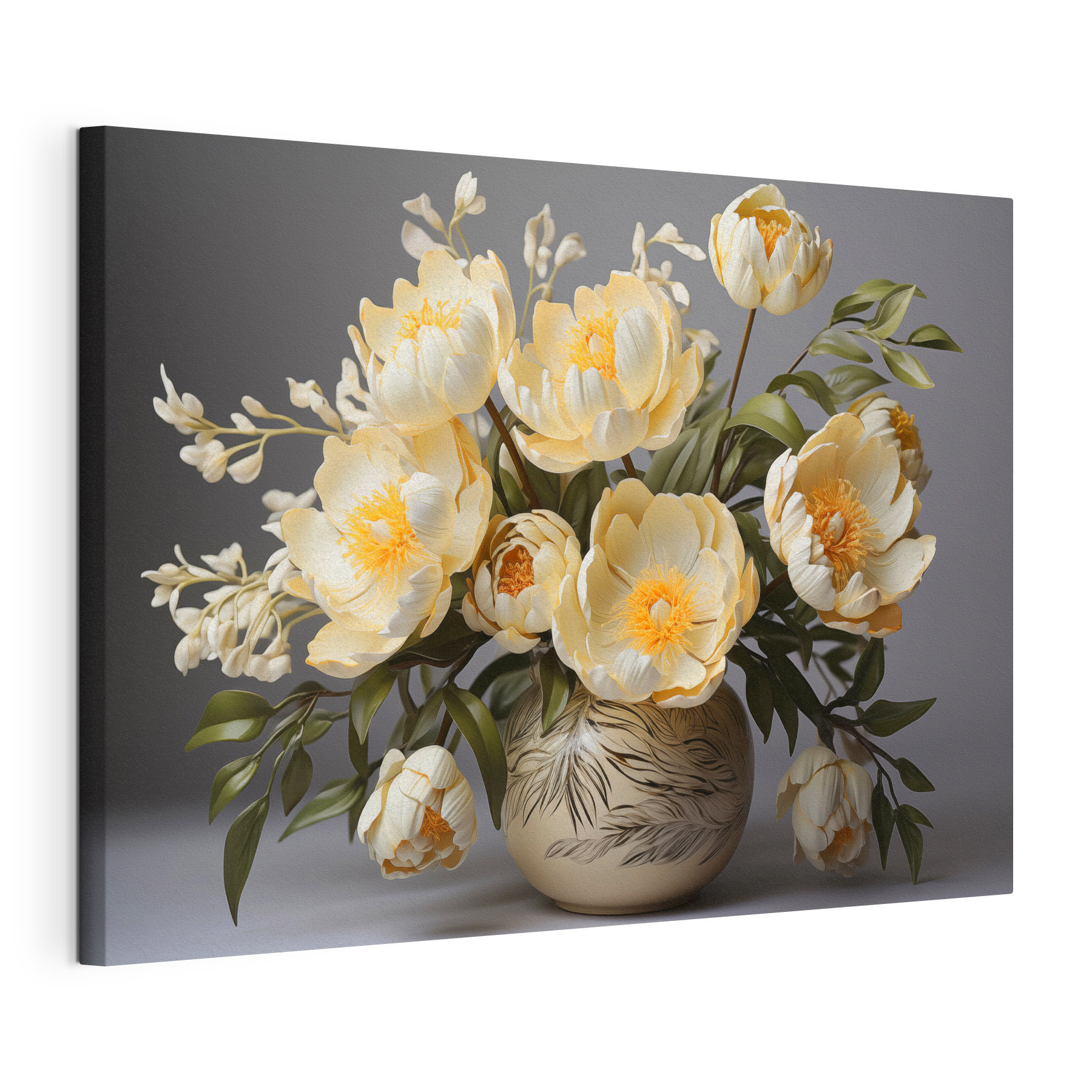 Vase with flowers in it