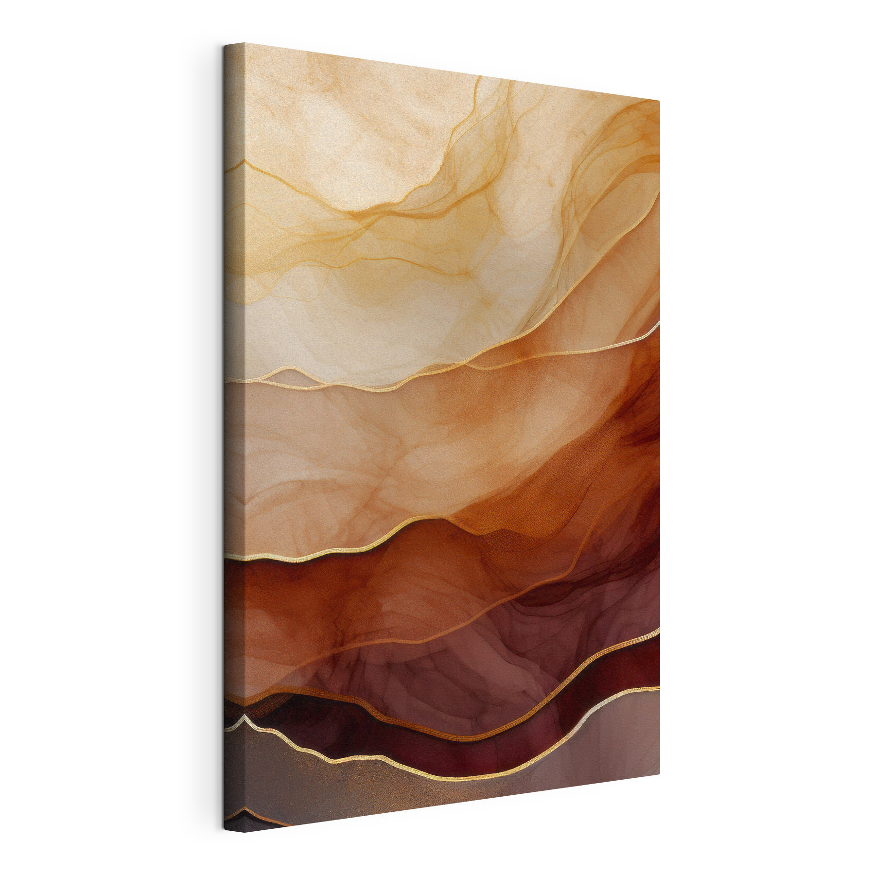 Soft layers of translucent fabric