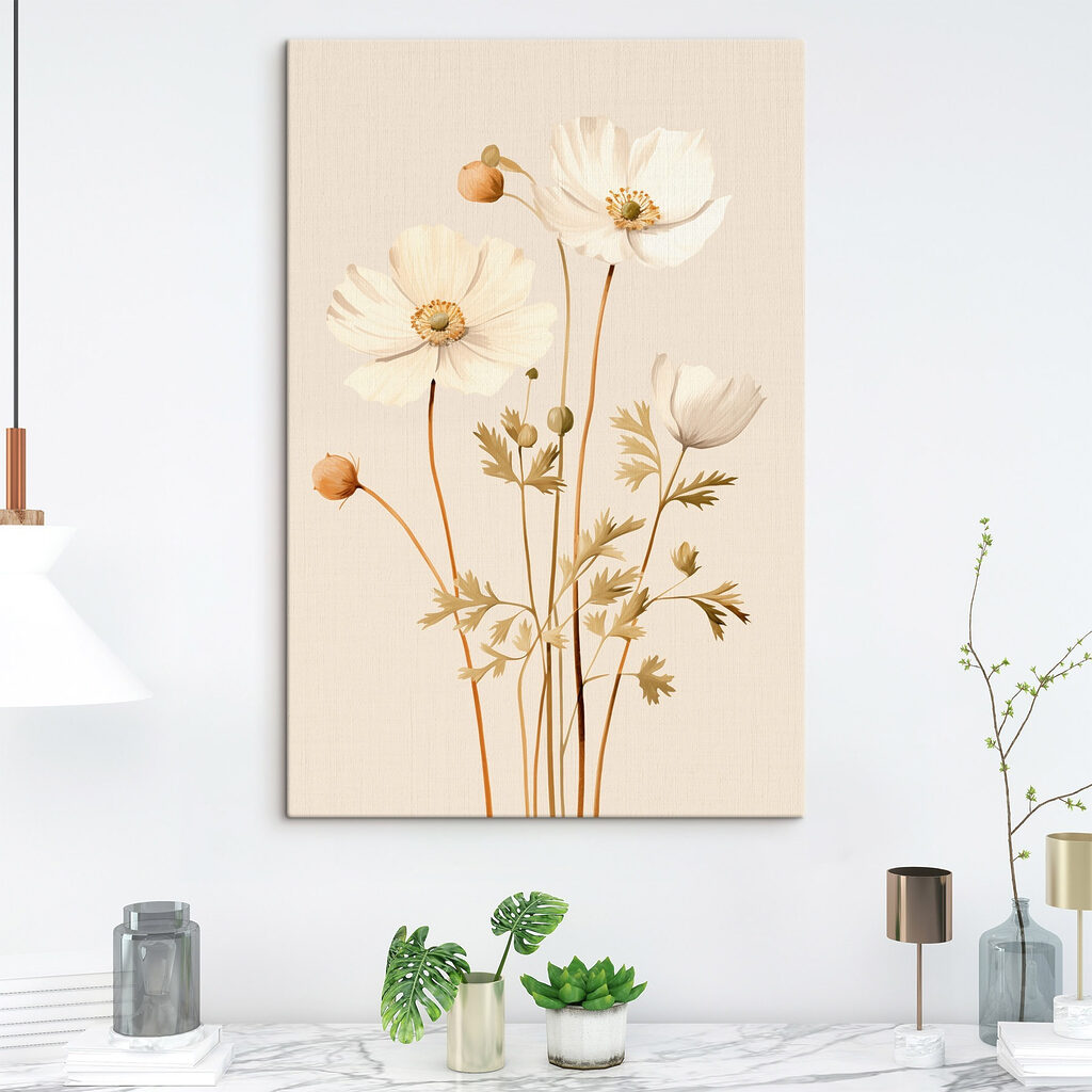 Delicate blooms in soft colors Delicate blooms in soft colors