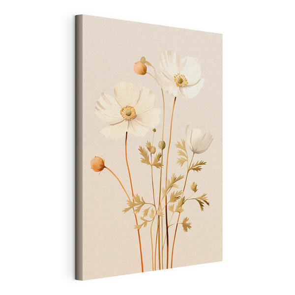 Canvas Schilderijen Fijne bloemen in zachte kleuren (Artikelnummer: s45099) Canvas Schilderijen Canvas Schilderijen Fijne bloemen in zachte kleuren (Artikelnummer: s45099)