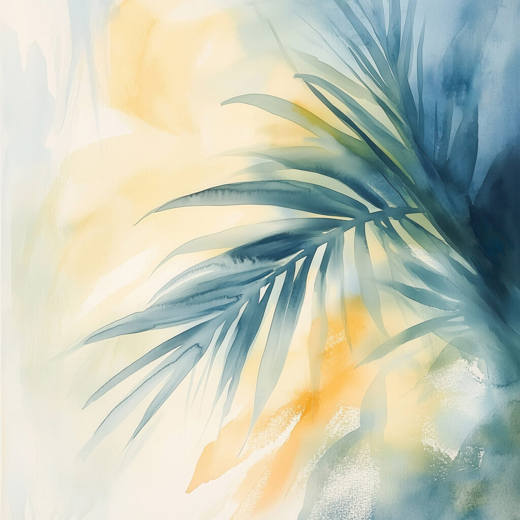 Watercolor of a plant