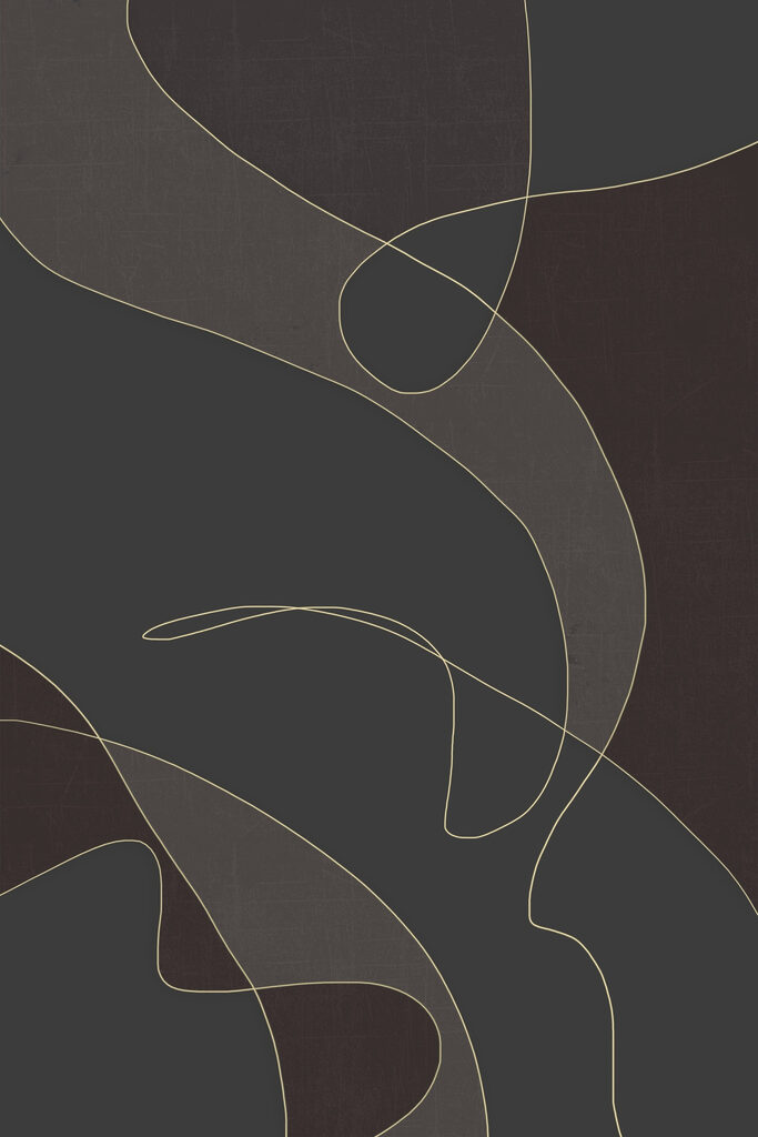 Dynamic lines on a dark canvas