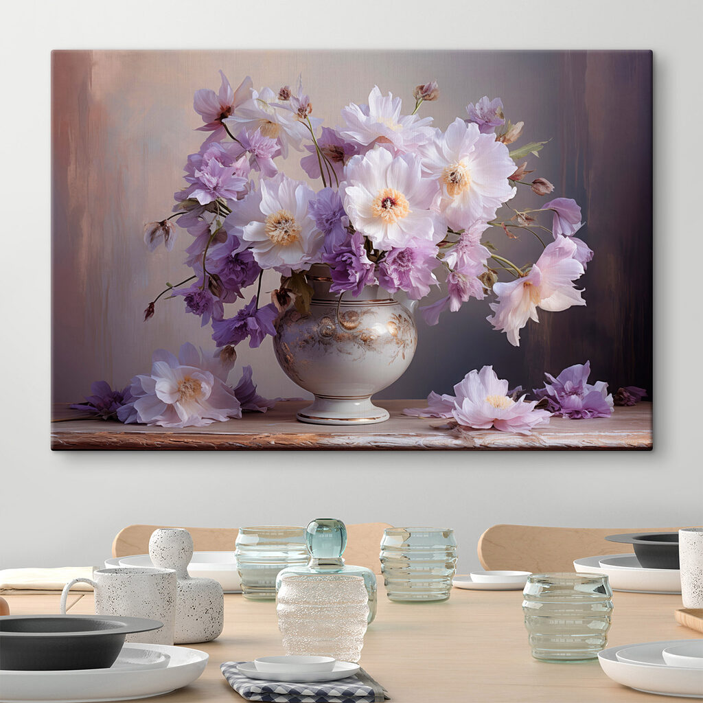 Vase with flowers in it
