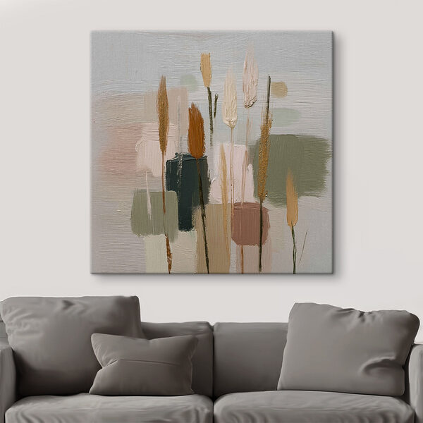 Painting of plants in different colors