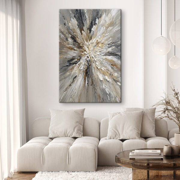 - Abstract explosion of neutral tones