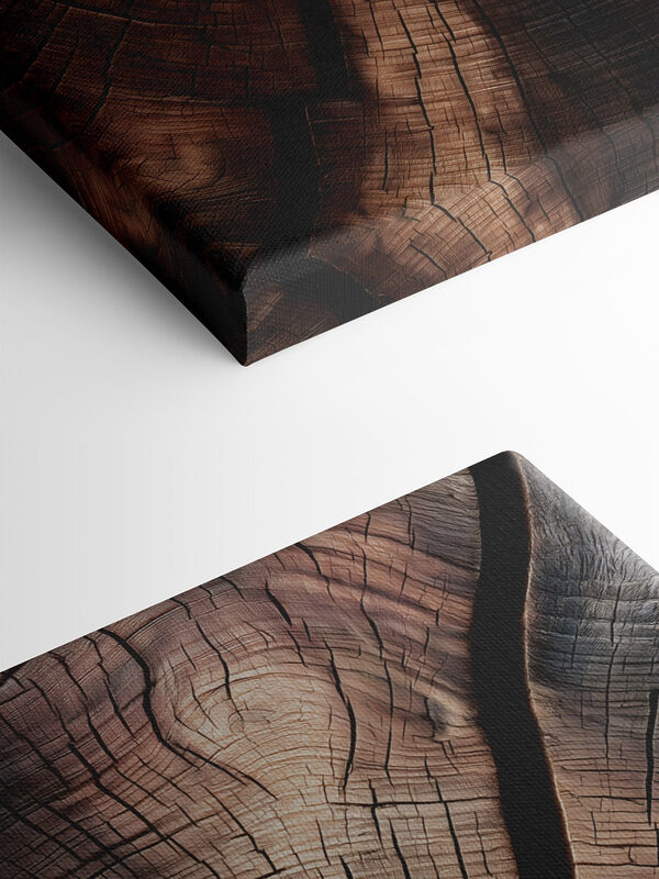 Natural patterns in aged wood
