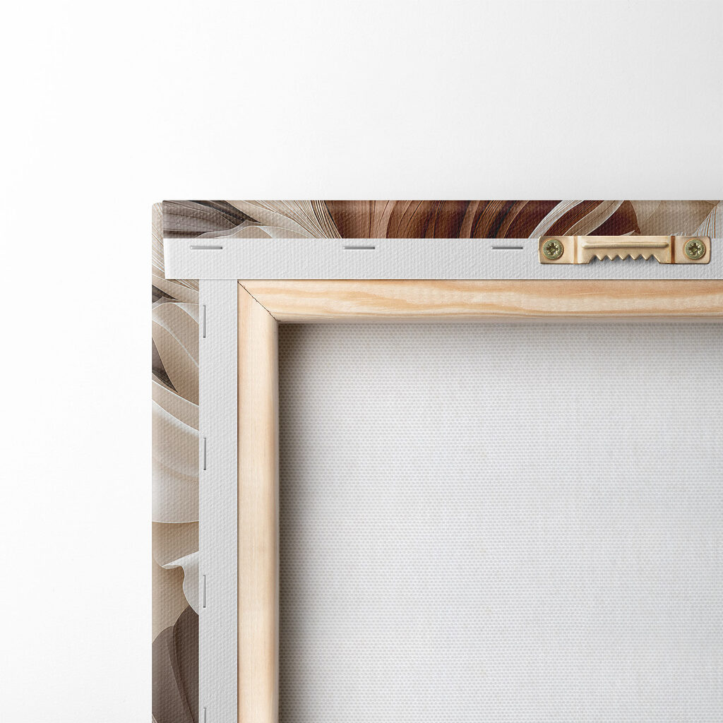 Intricate layers of flowing design