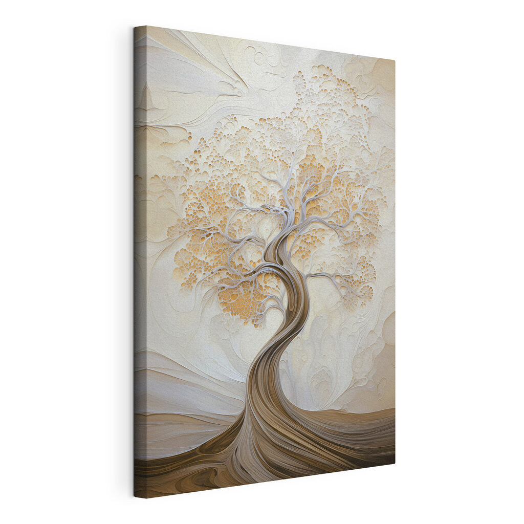 Tree with many branches and leaves