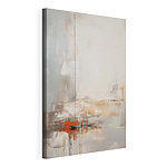 Canvas Schilderijen Schilderij van een witte muur