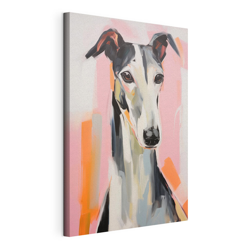 Painting of a dog Painting of a dog