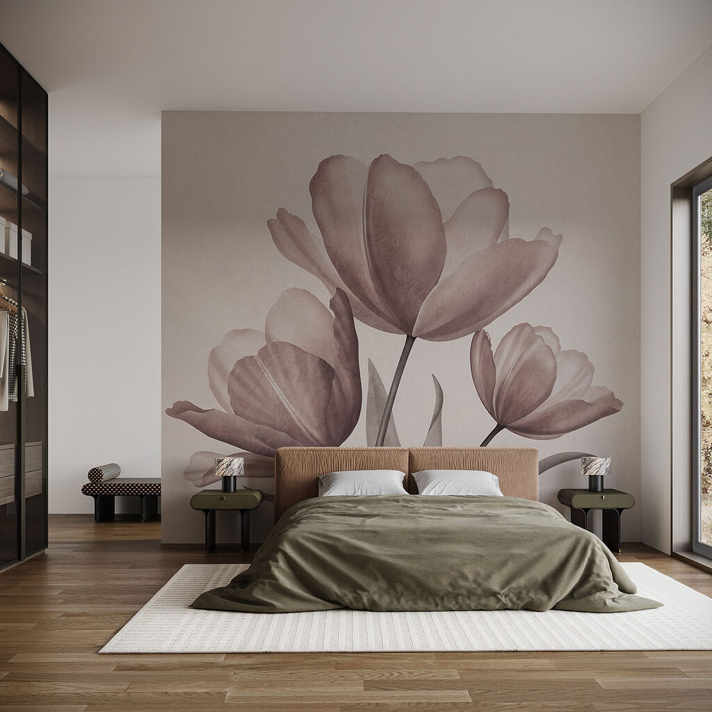 Elegante tulpen in zachte pasteltinten