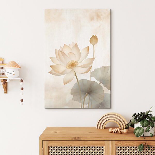 Delicate petals in soft colors
