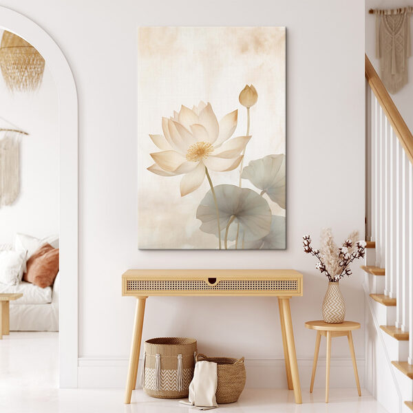 Delicate petals in soft colors