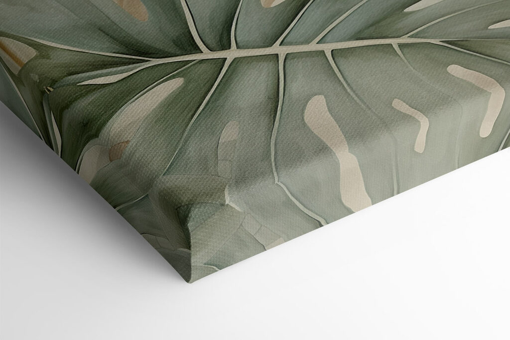 Lush foliage in soft pastel hues Lush foliage in soft pastel hues