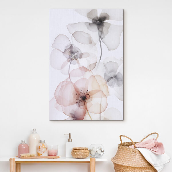 Delicate blooms in soft hues
