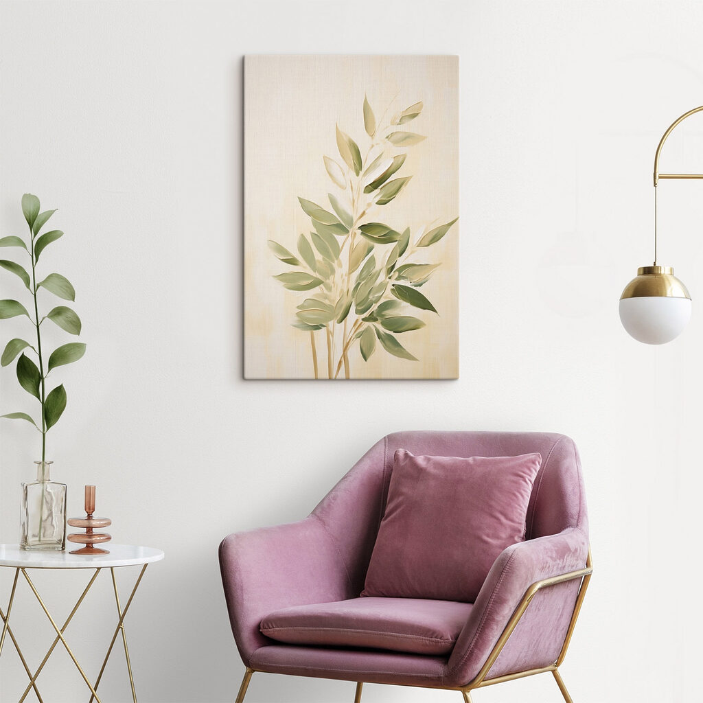 Painting of a plant Painting of a plant