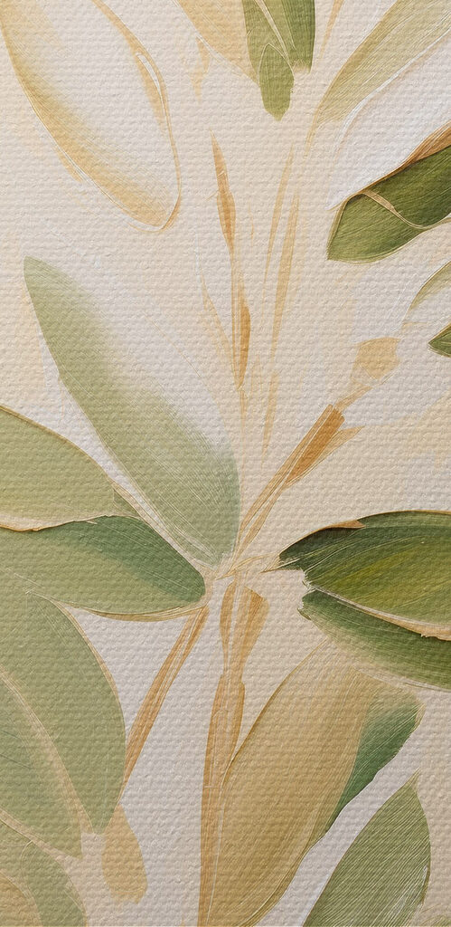 Painting of a plant Painting of a plant