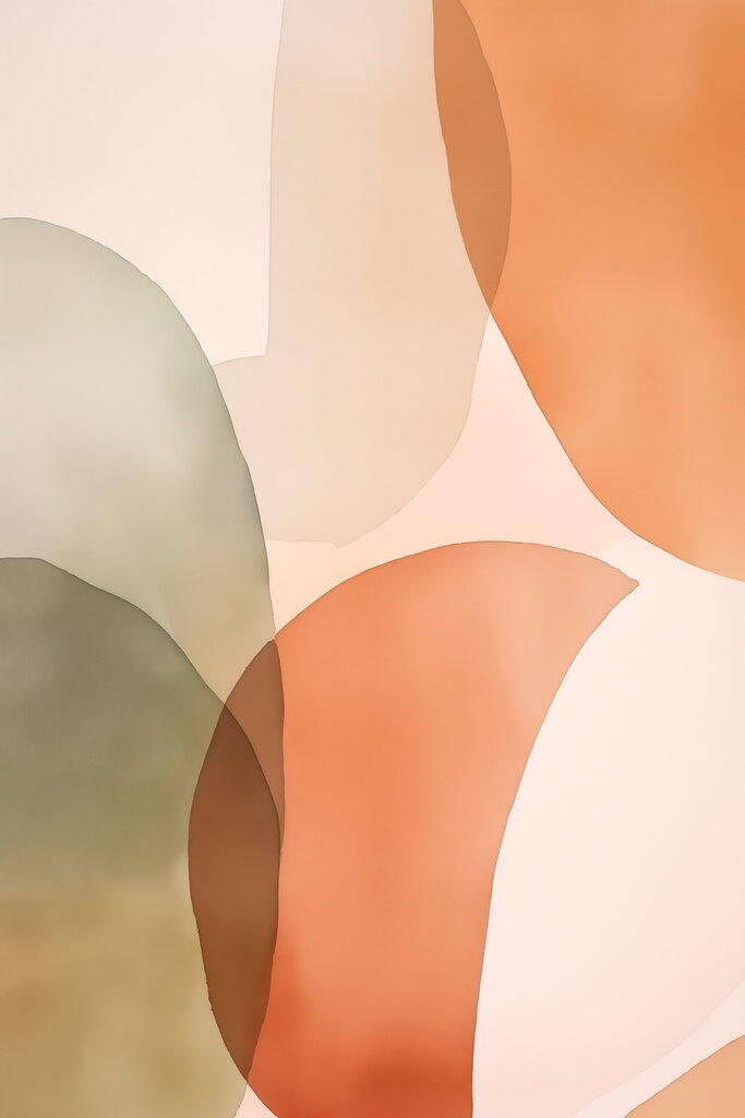 Soft hues blend in gentle harmony