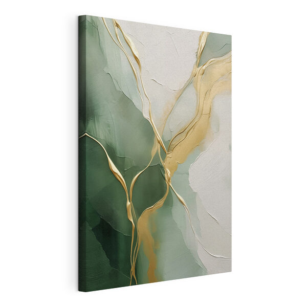 Abstract flow of natural colors
