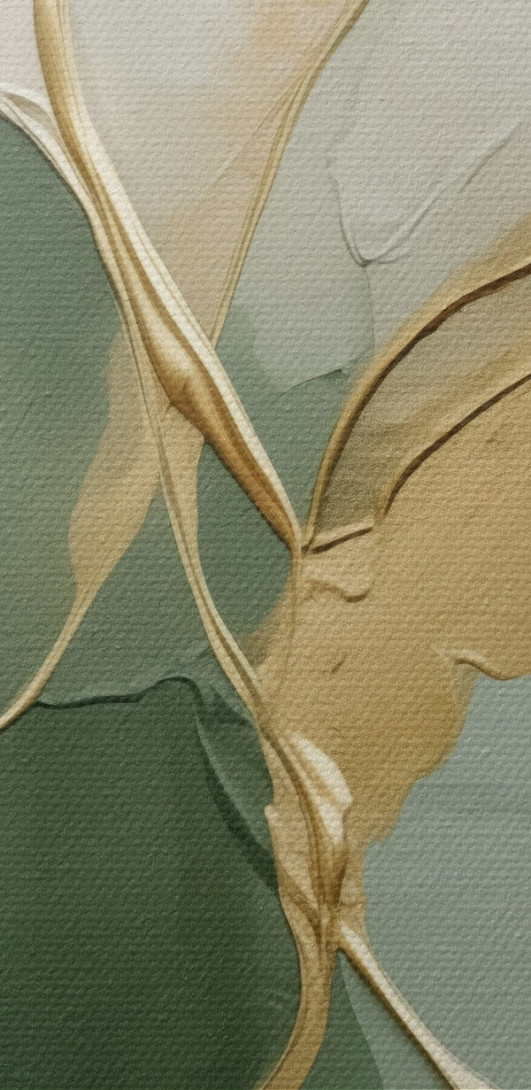Abstract flow of natural colors